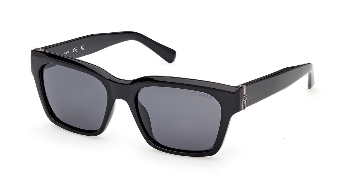 Guess GU00299 Polarized 01D Men's Sunglasses Black