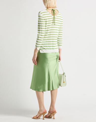 Woman Sweater Green Size 2 Viscose, Polyester, Metallic fiber