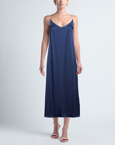 The Nina Studio Woman Midi dress Navy Size M Polyester