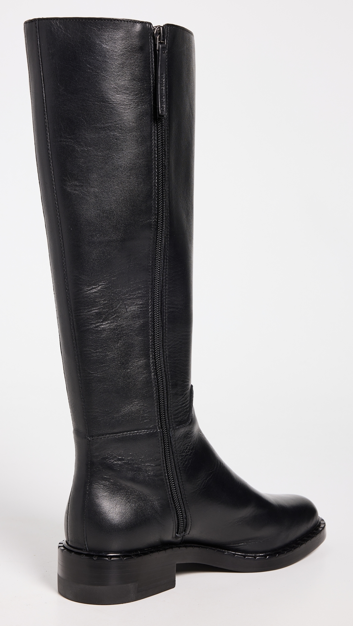 Nancy Knee Boots Black Leather