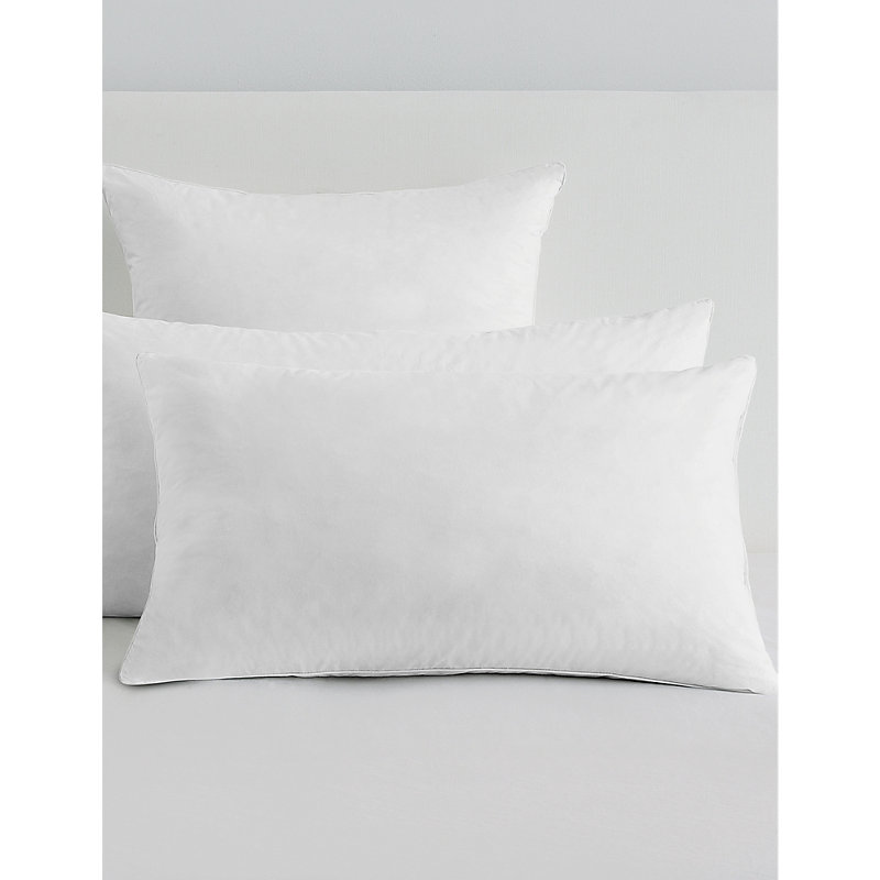 None/Clear Small Rectangle Cotton and Duck Feather Cushion pad 30cm x 50cm Standard