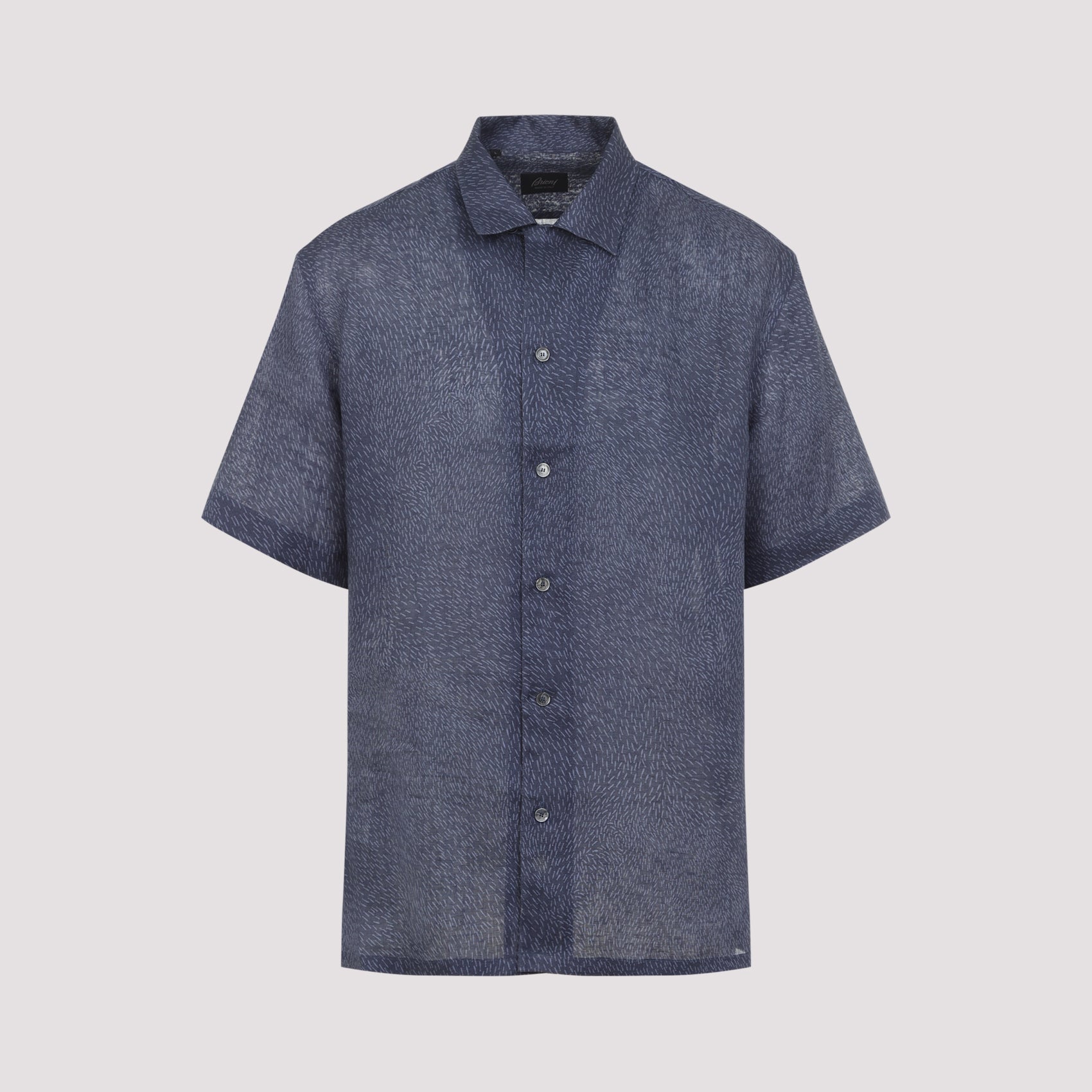 Men's Short Sleeve Cuban Linen Shirt
