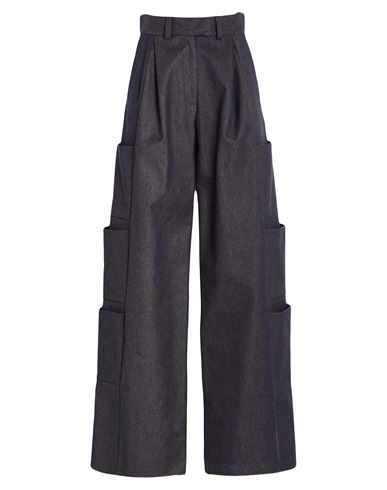 Woman Jeans Blue Size S Wool