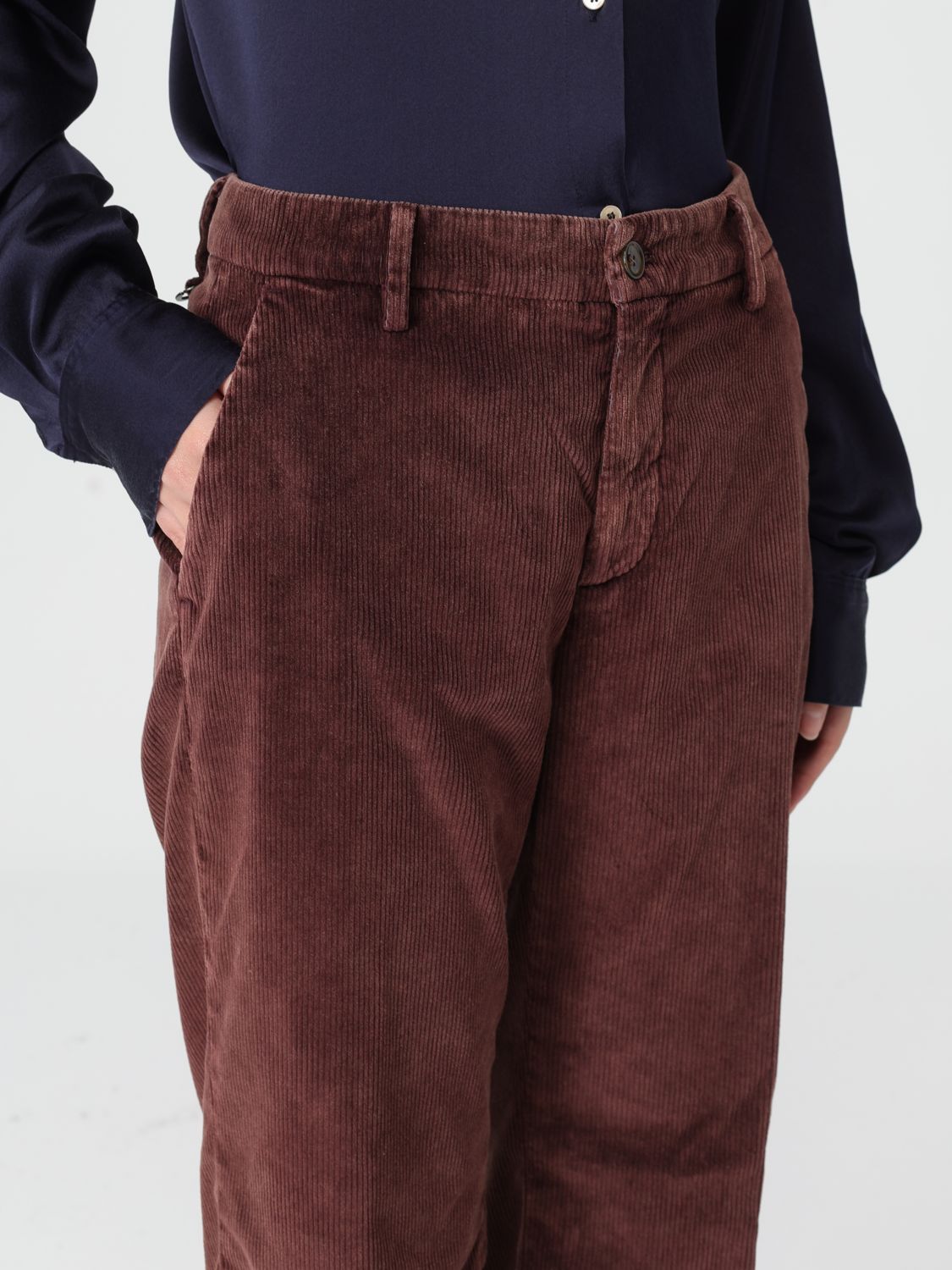 Pants Woman color Brown