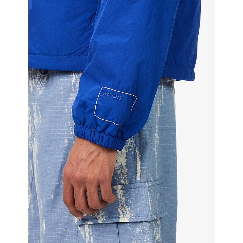 Mens Cobalt Hooded Sequoia Shell Jacket