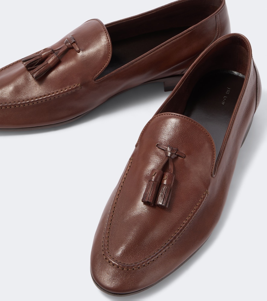 Caden leather loafers
