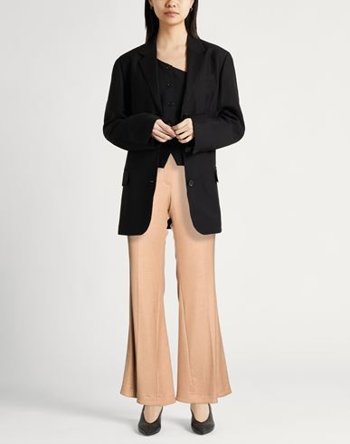 Woman Pants Beige Size 2 Viscose, Wool, Polyester, Elastane