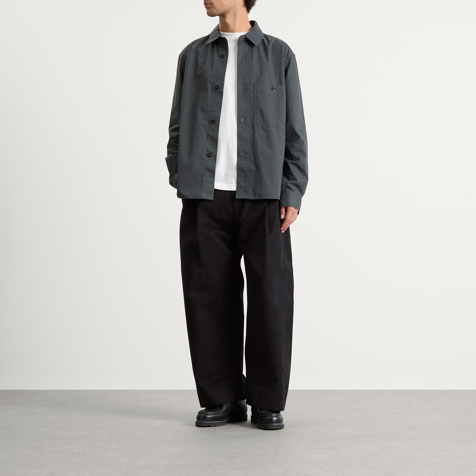 Men's Overall Shirt in Algae