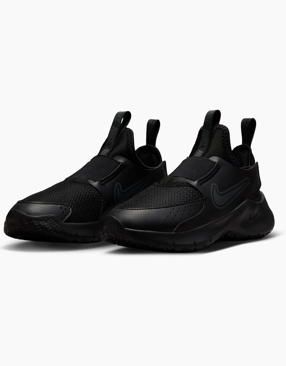 Nike Flex Runner 3 Low Top Running Sneakers - Black - : C