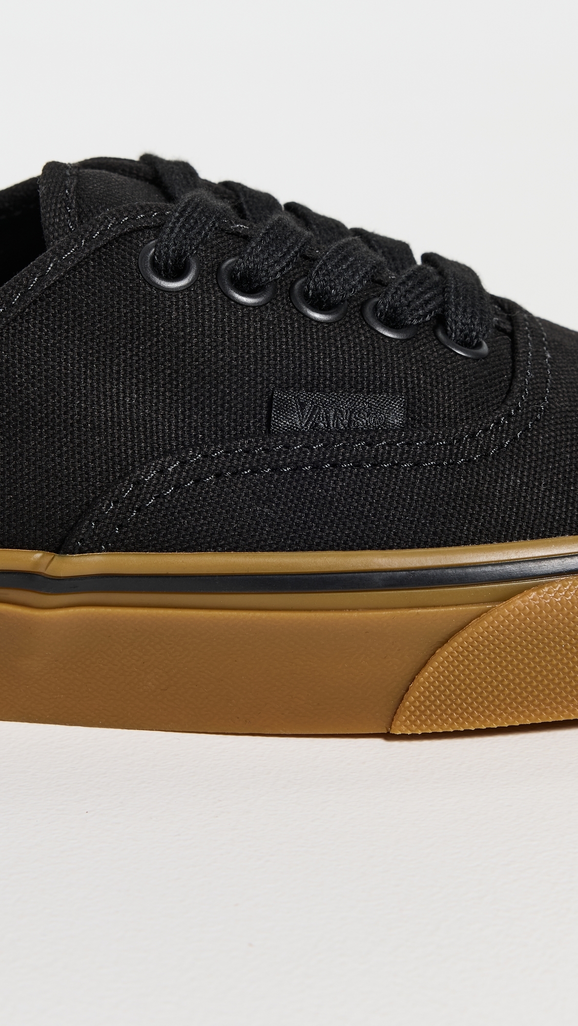 Authentic Unisex Sneakers Black/Black/Gum W