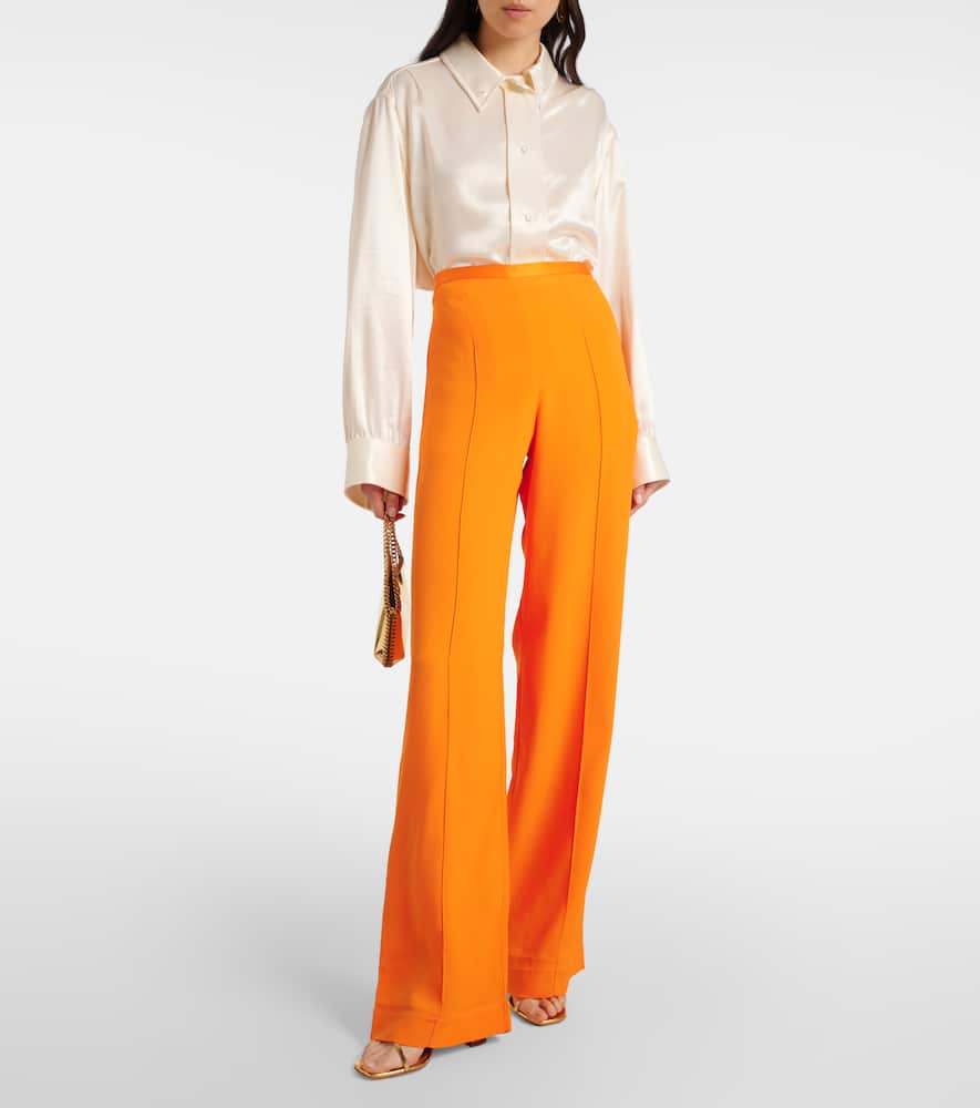 Marlene high-rise wide-leg pants