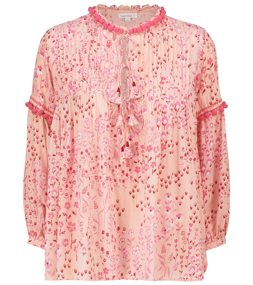 Clara floral blouse