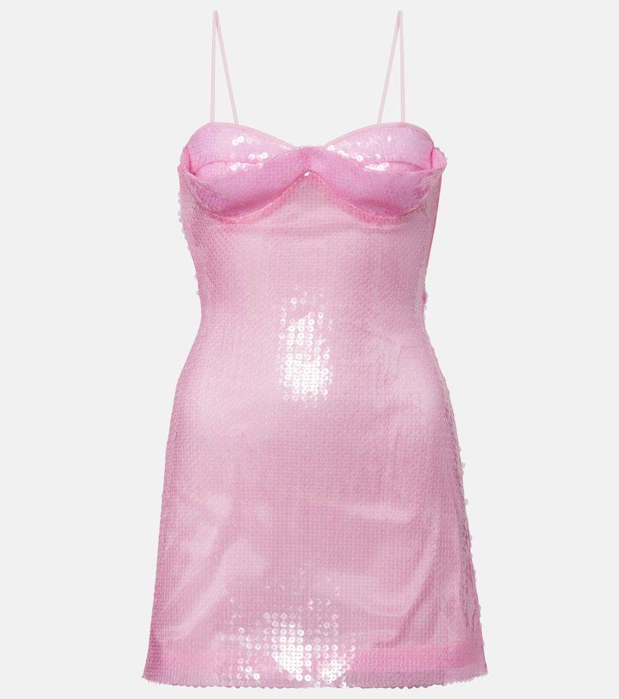 Sequined minidress