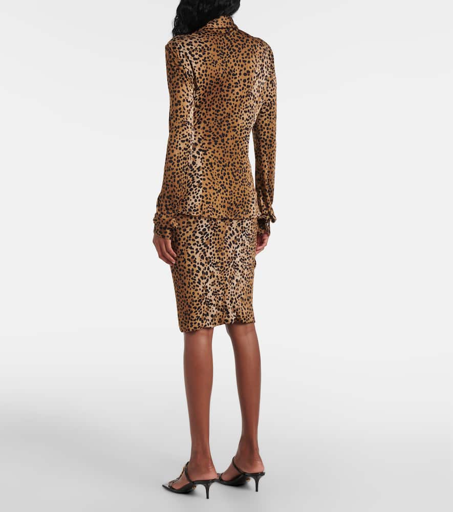 Leopard-print shirt