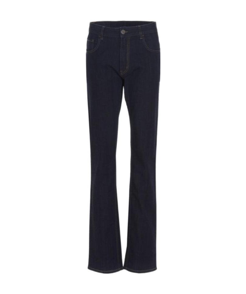 Stretch denim five-pocket jeans