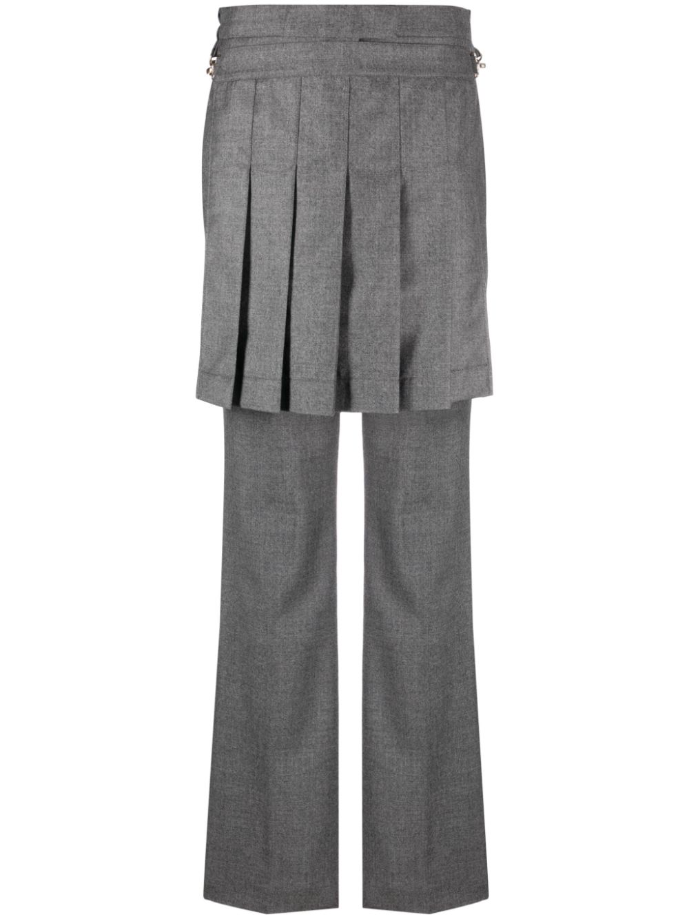 Tailored skirt trousers - Grey