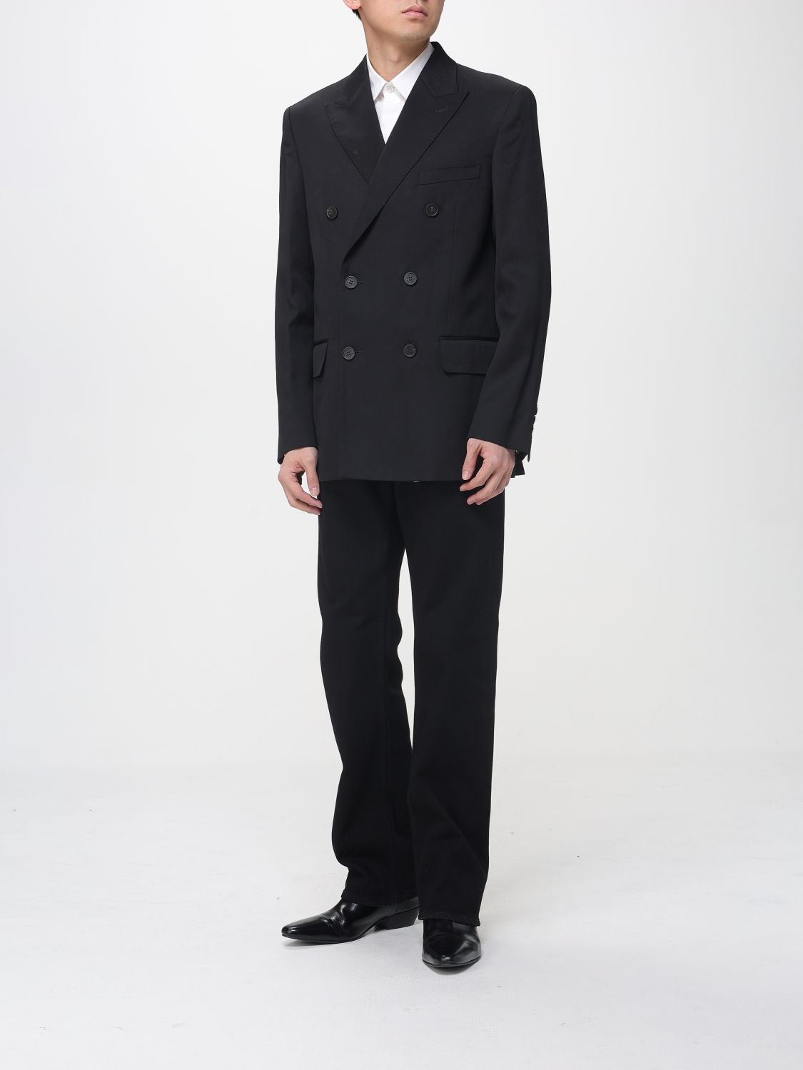 Pants Men color Black