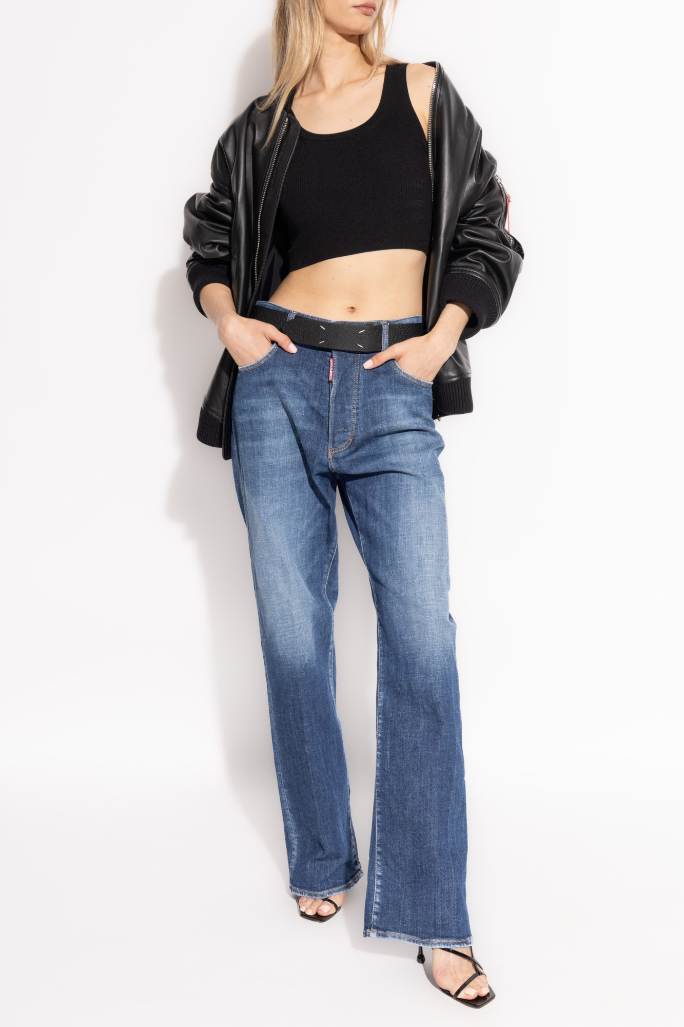 Leather Jacket By , Women's, Black