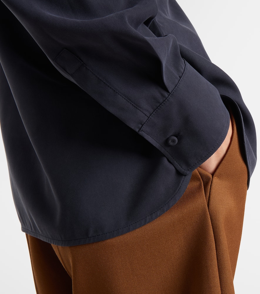 Mirko silk crêpe blouse