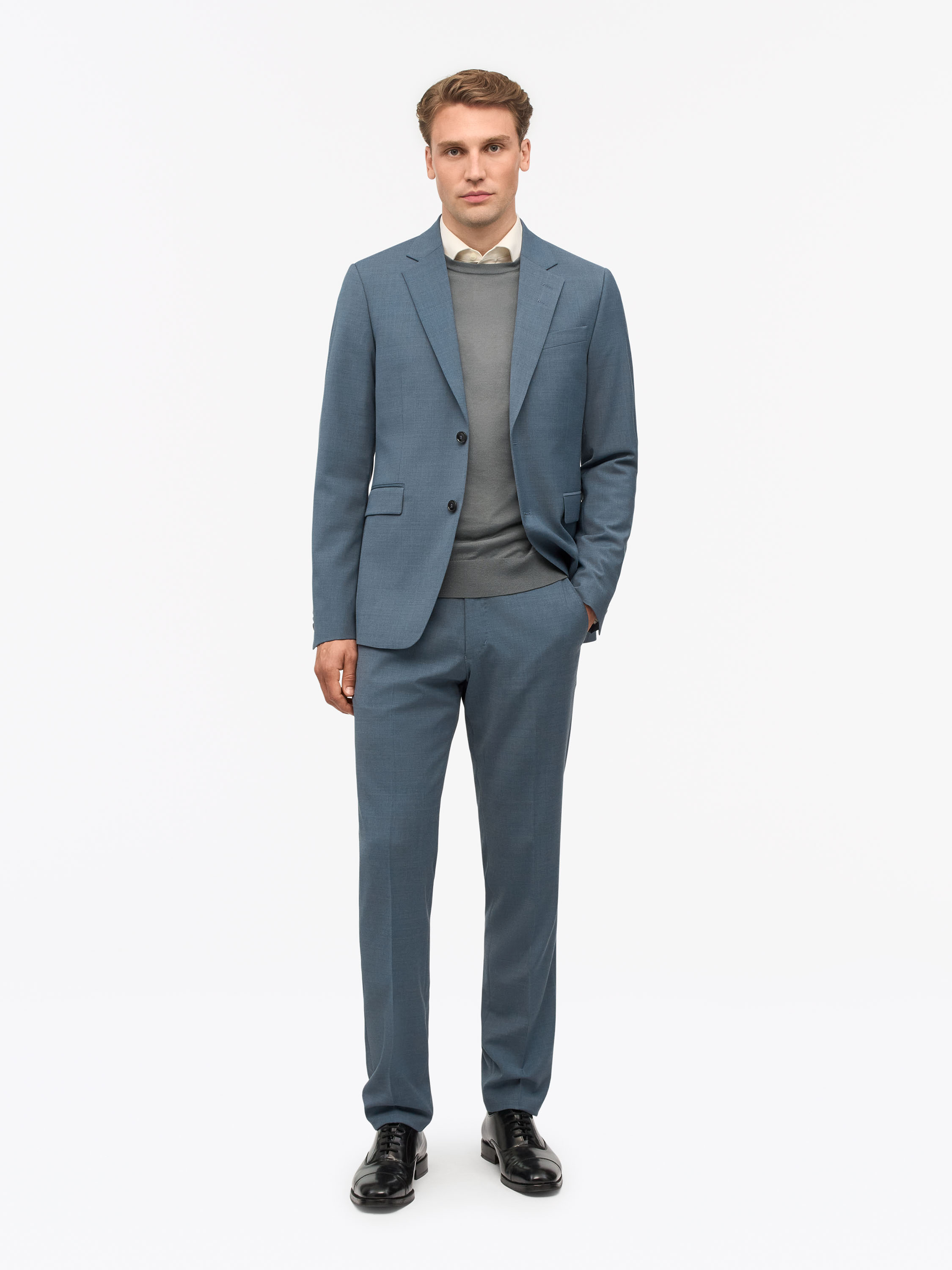 Tenuta Slim-Fit Wool Trouser