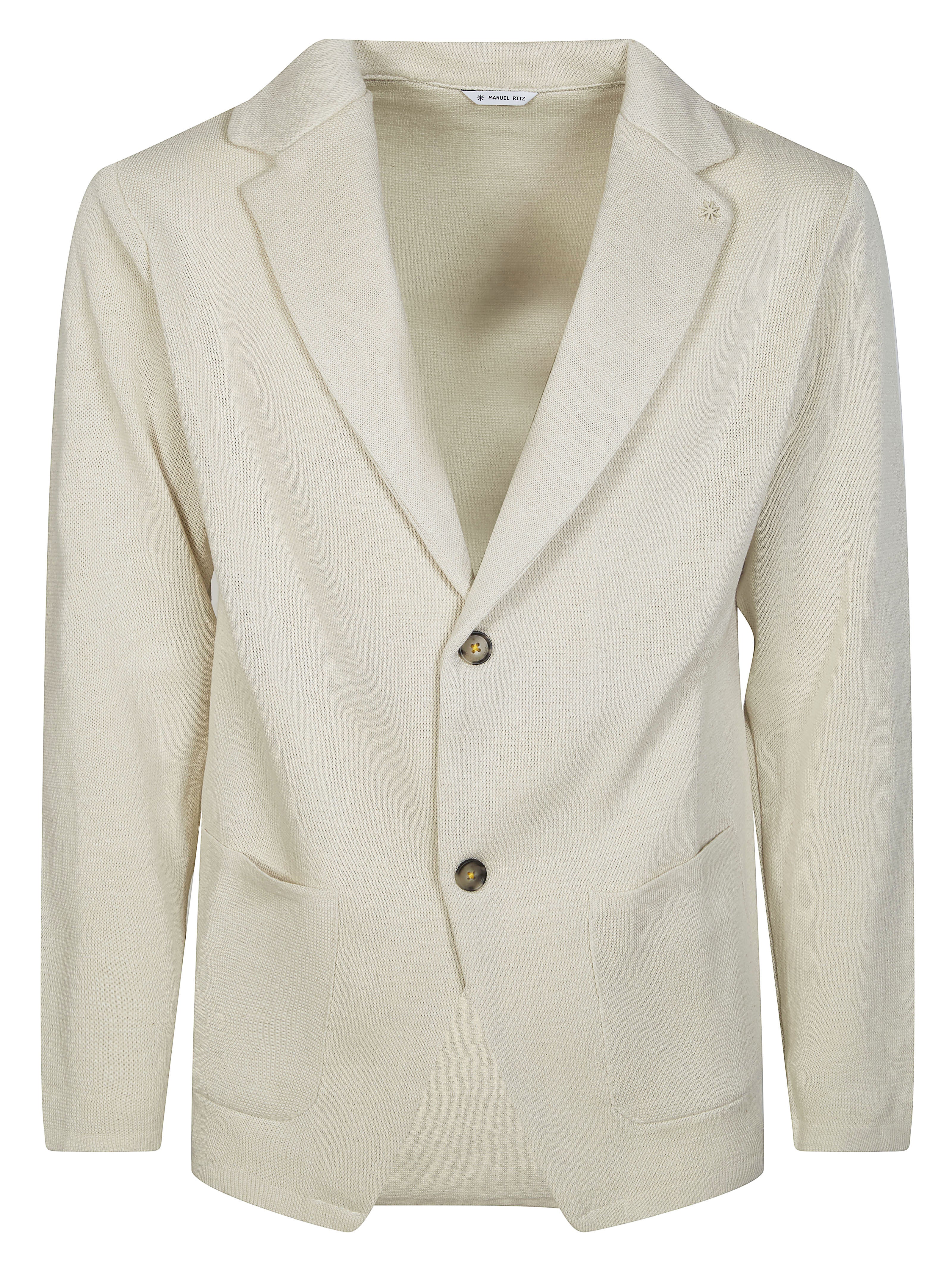 Men's Single-Breasted Mini Jacket Sweater