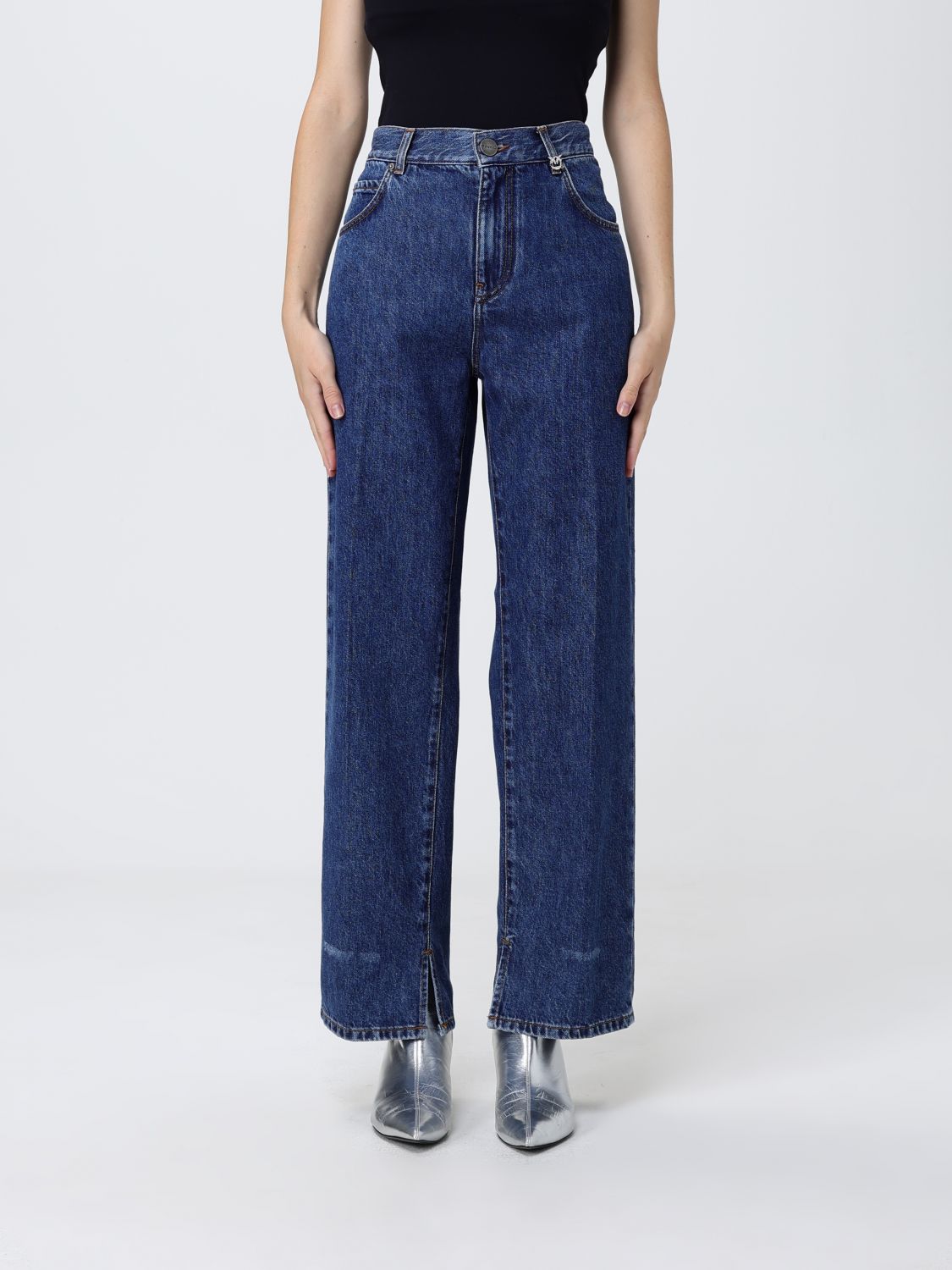 Jeans Woman color Denim