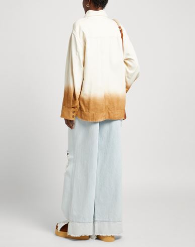 Woman Denim outerwear Beige