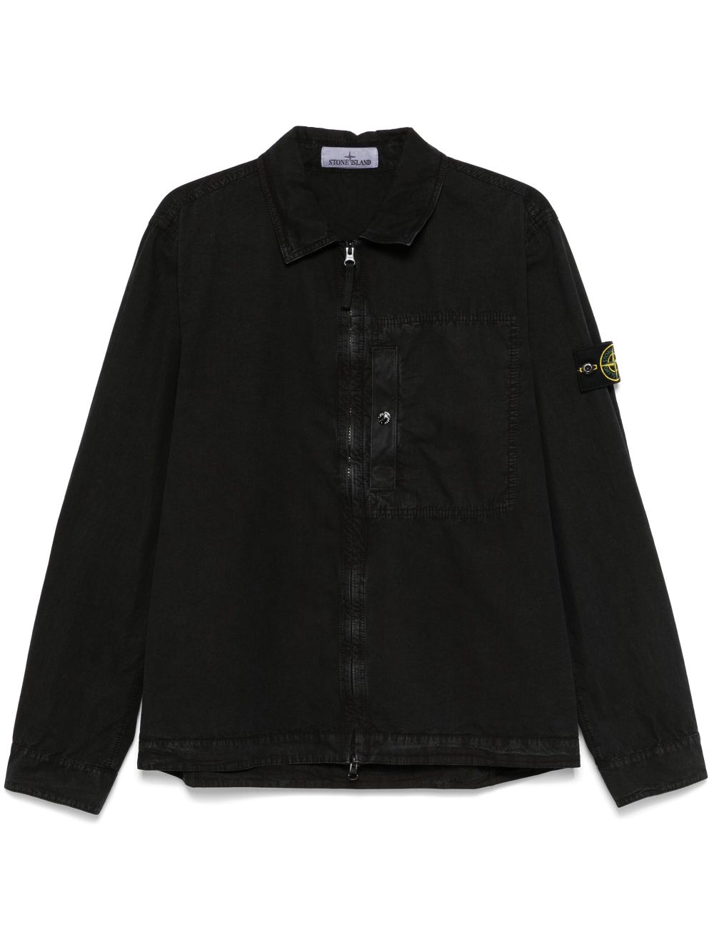 Compass-badge shirt - Green