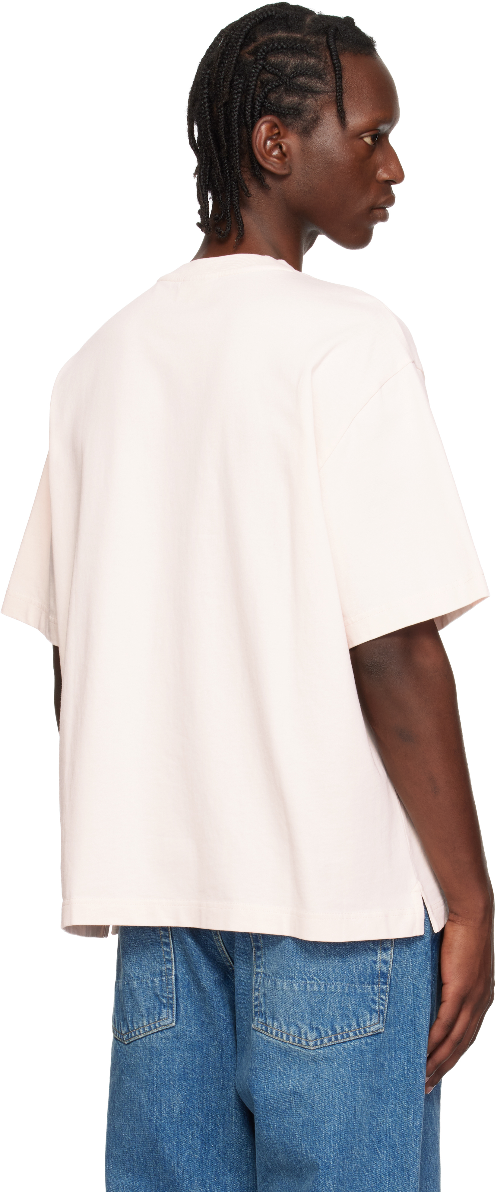 Pink Fox Head Oversize T-shirt