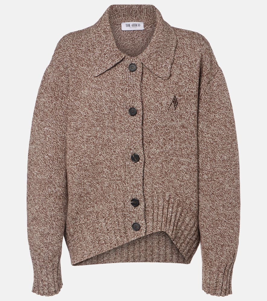 Wool and cashmere cardigan