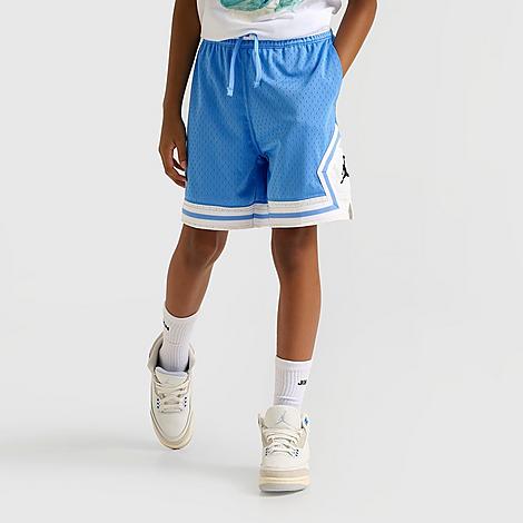 Big Kids Dri-FIT Diamond Mesh Basketball Shorts in University Blue