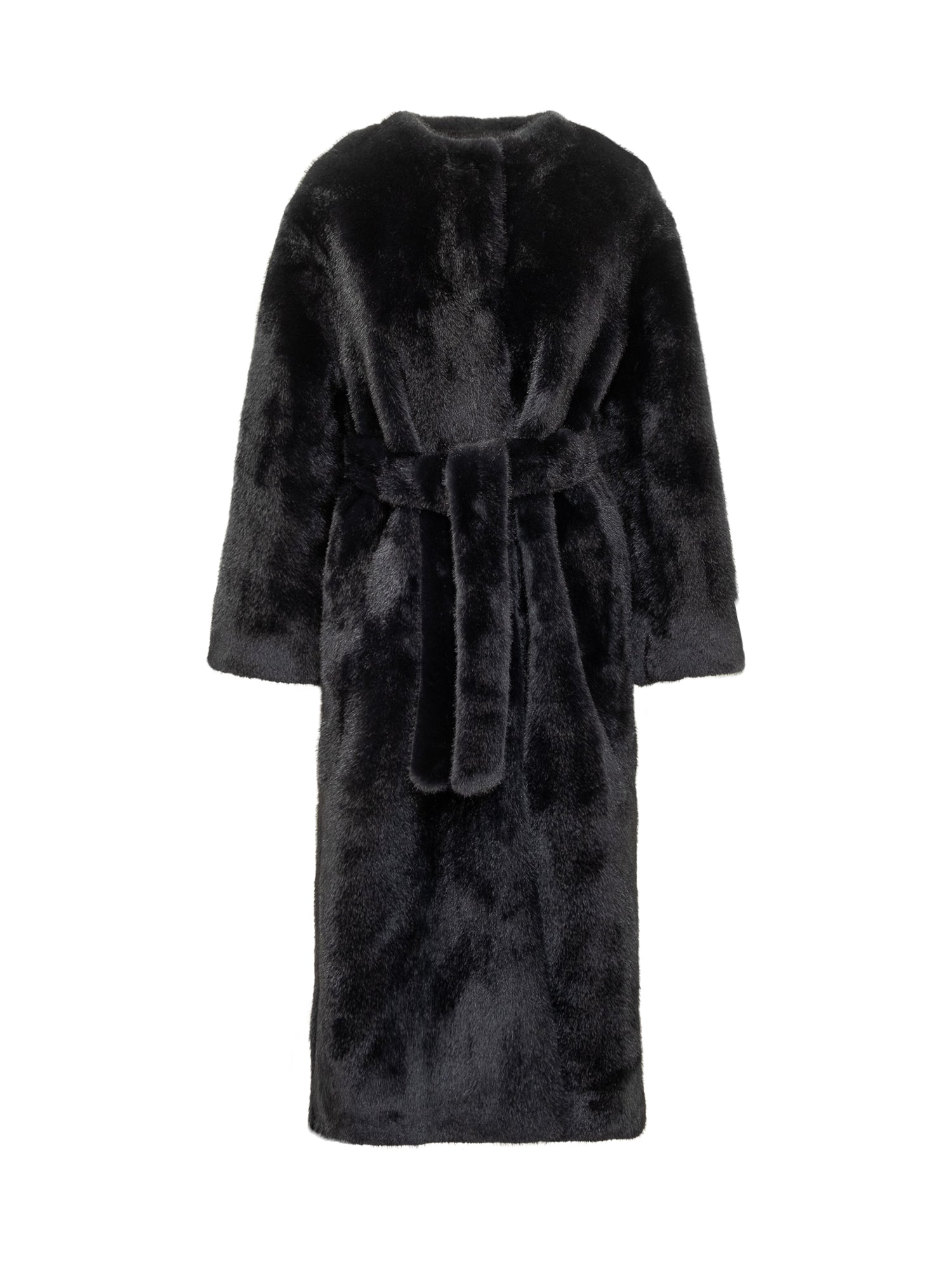 Chic Long Jacket with Belt