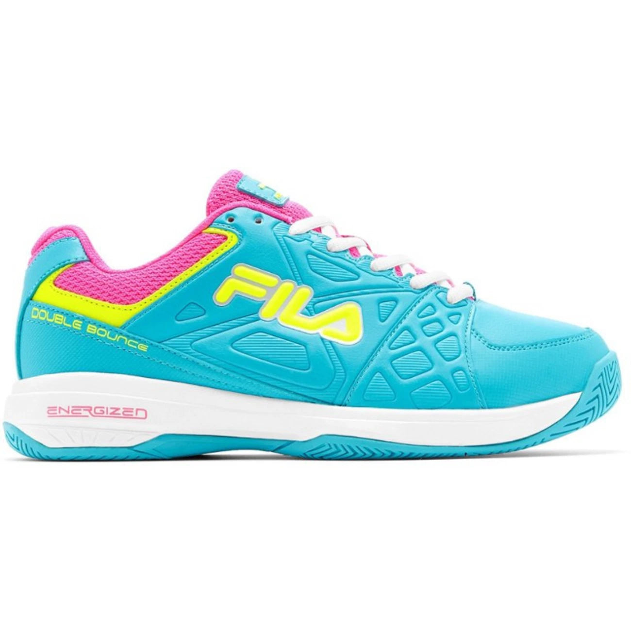 Double Bounce 3 5PM00606-424 Women's Blue White Pickleball Shoes UWU930