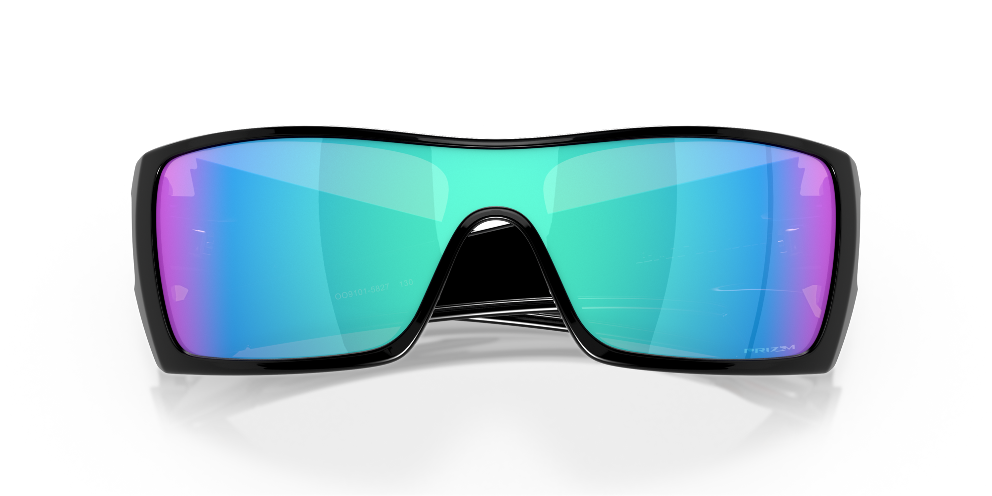 Oakley Man Oakley OO9101 BATWOLF 910158 Sunglasses O_matter Black Blue Mask Normal Priz
