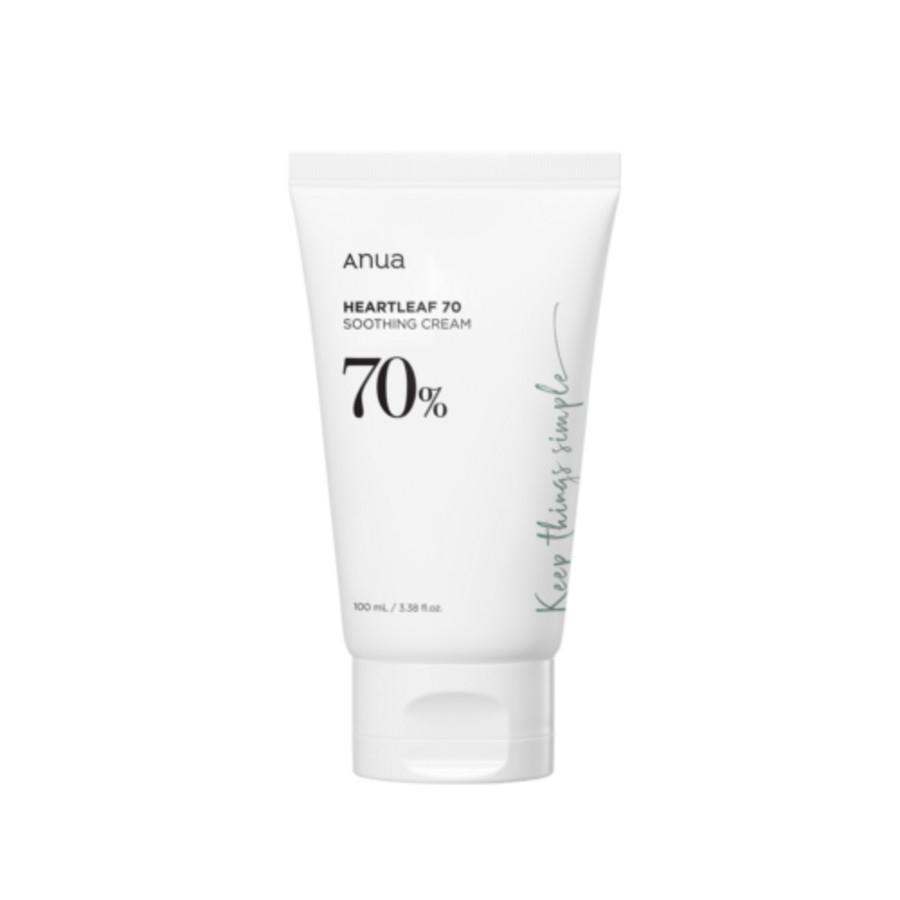 Unisex Heartleaf 70% Soothing Cream 3.38 oz 8809640731587