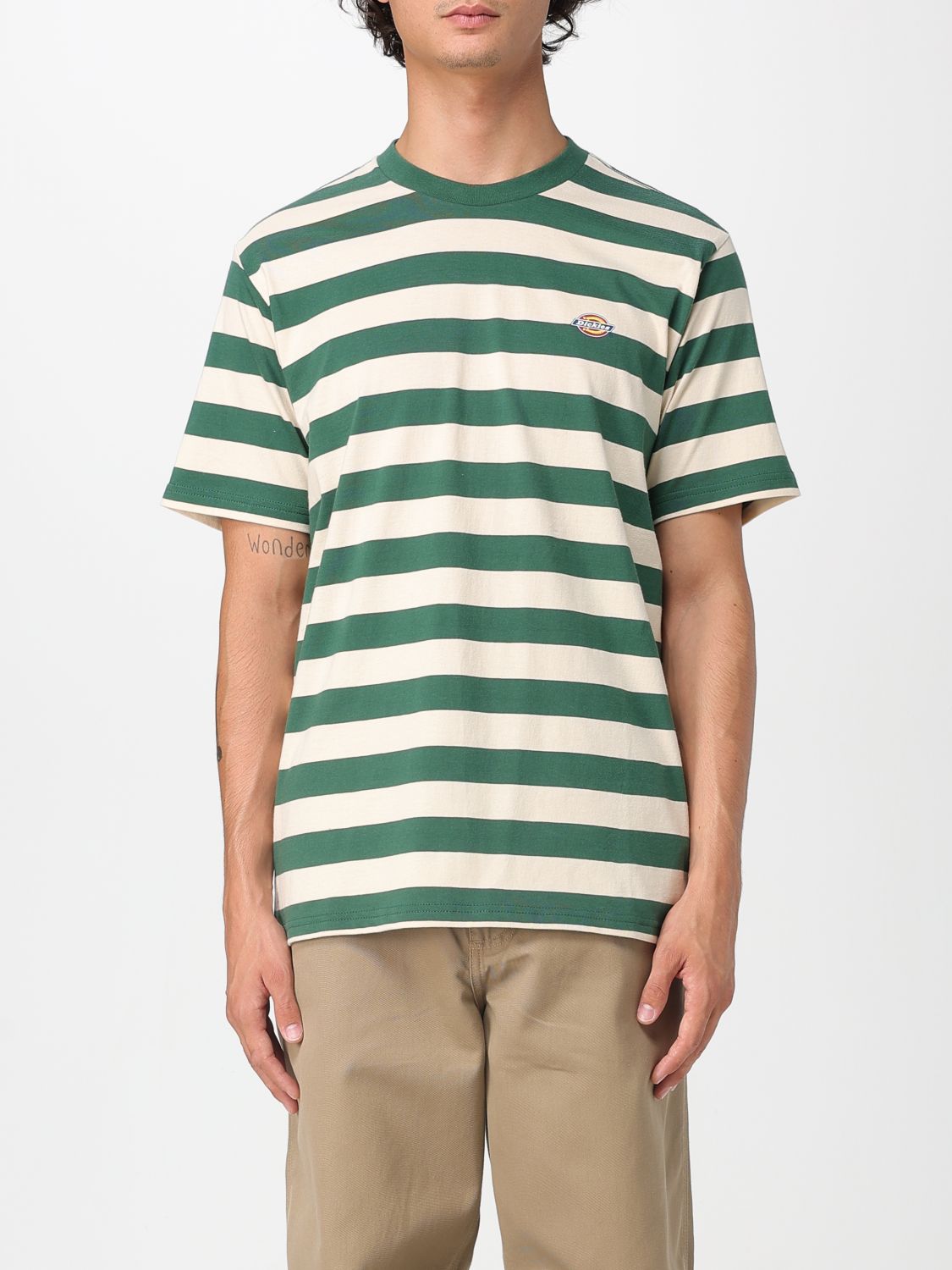 T-Shirt Men color Striped