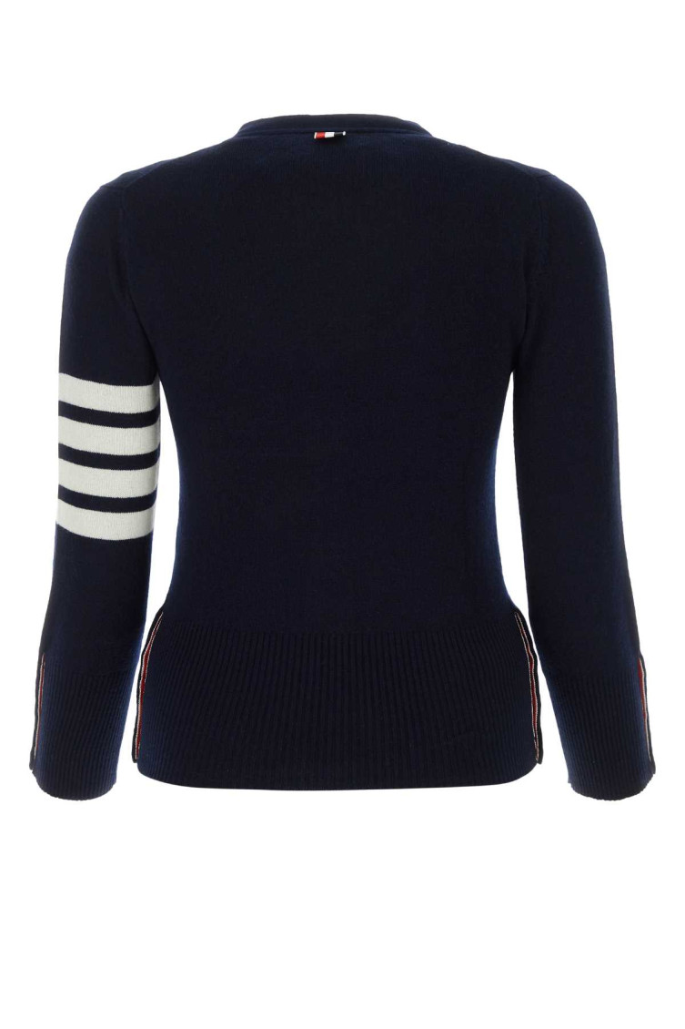 4-bar stripe cardigan