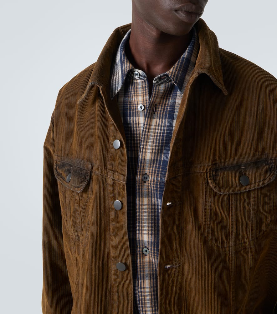 X Aaron Levine Derby corduroy jacket