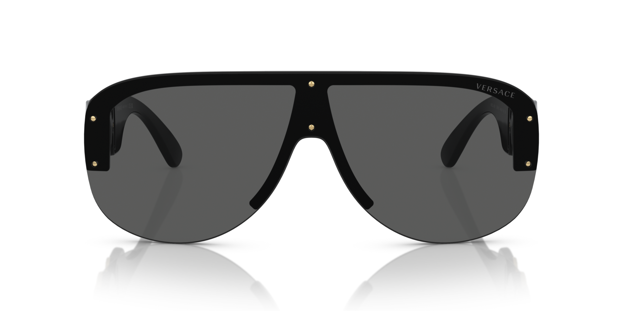 Versace Man Versace VE4391 /87 Sunglasses Nylon Black Grey Geometric Norma