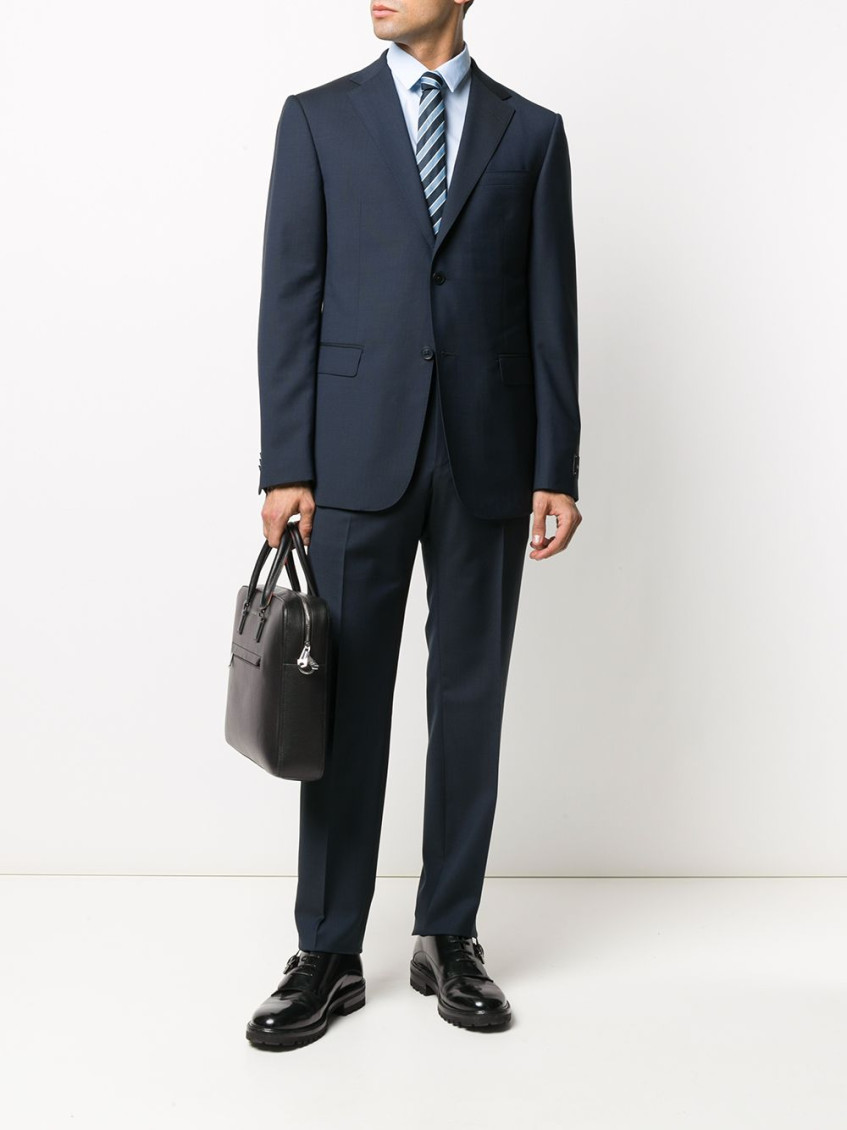 Blue Two-piece suit