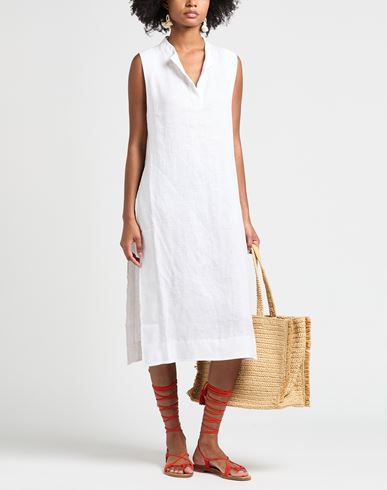 Collezione N_01 Woman Top White Size M Linen
