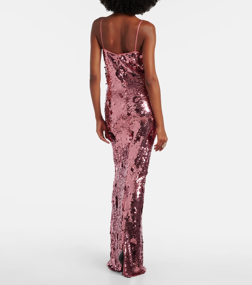 Isis sequined gown