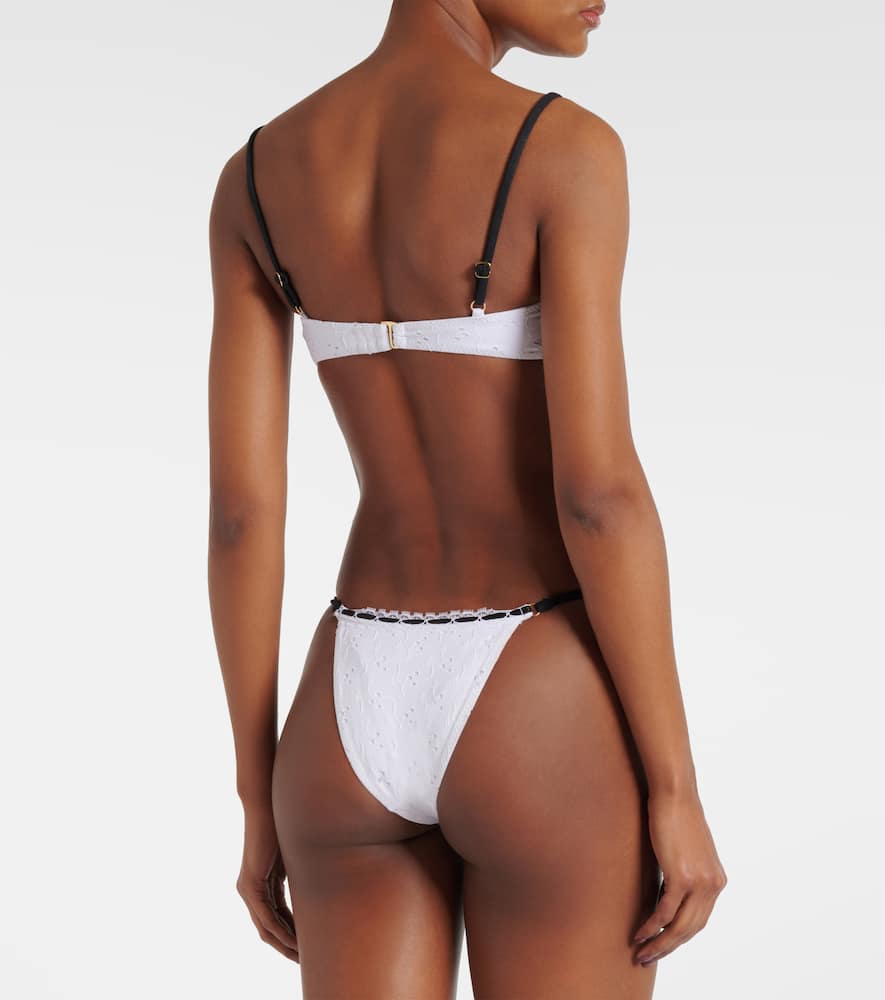 Same Broderie anglaise bikini top