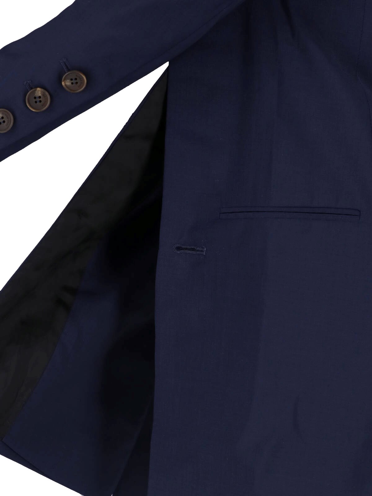 Double-Breasted Virgin Wool Blazer