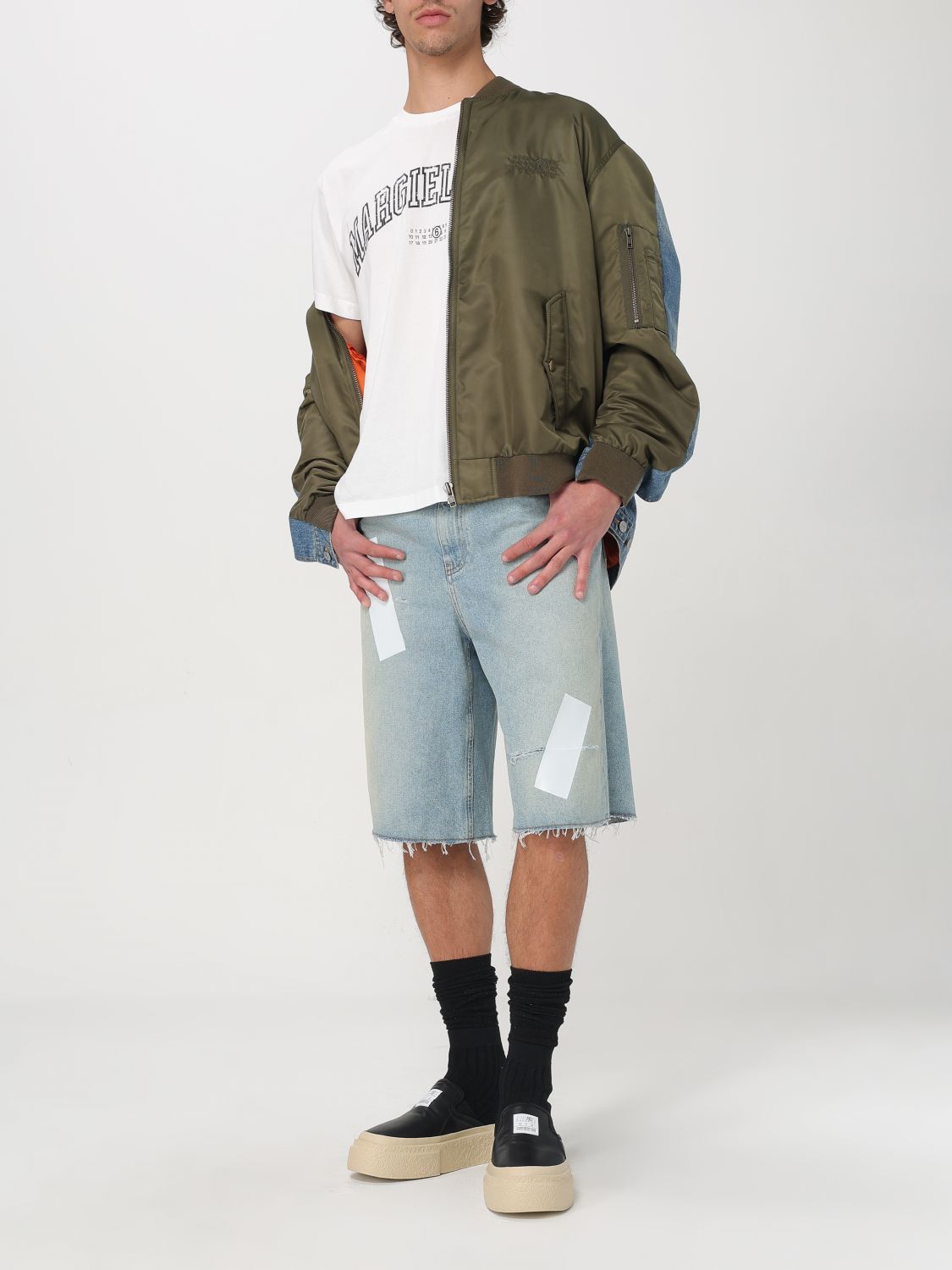 Coat Men color Multicolor