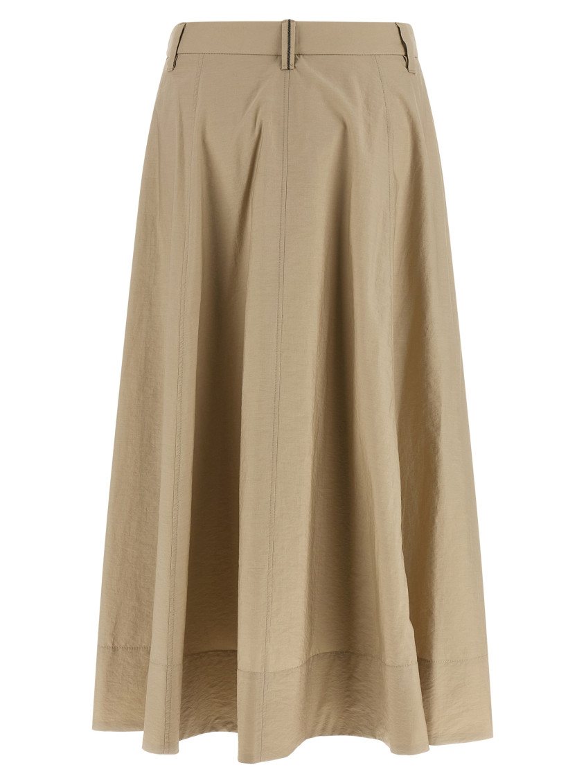 Cotton Long Skirt