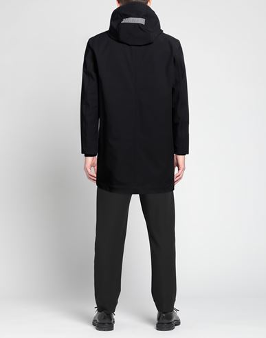 Man Coat Black Size XL Polyamide, Elastane