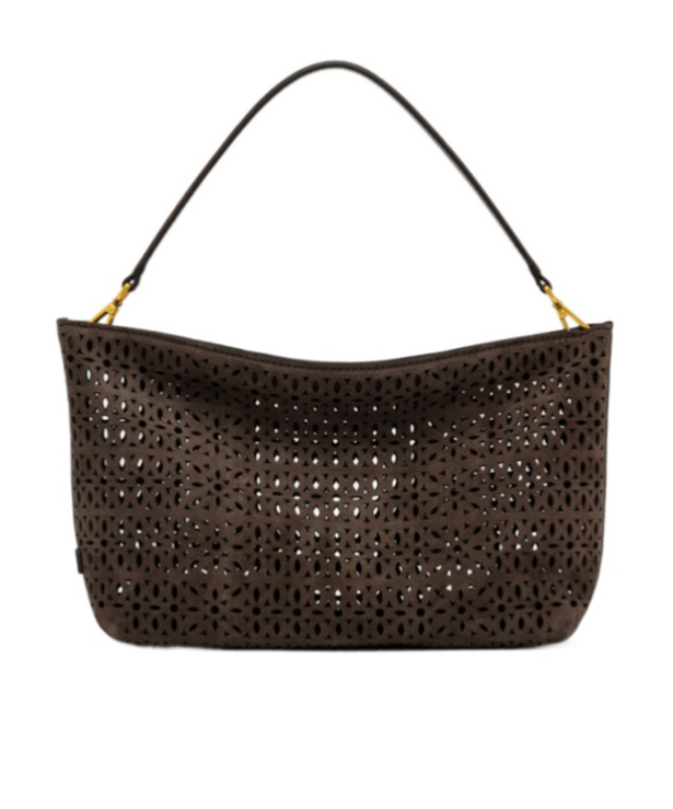 Hollow-out shoulder bag