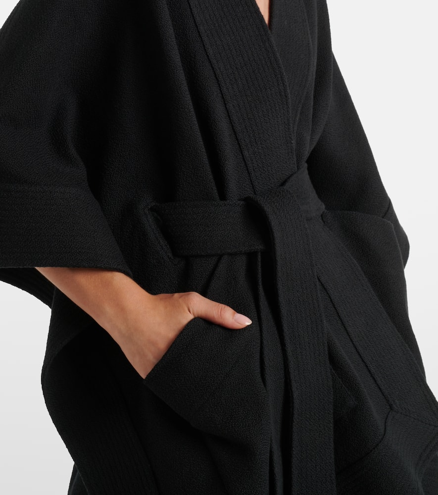 Wardrobe. NYC Belted cotton cape