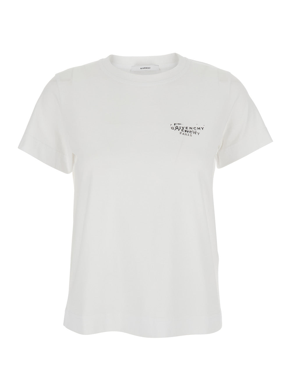 Logo-Print Cotton T-Shirt — White